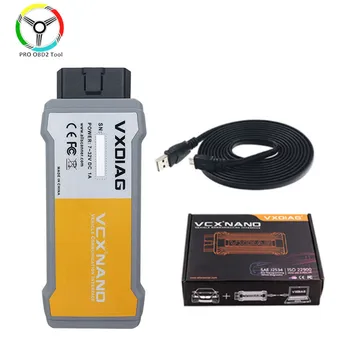 Оригинальный Диагностический Инструмент VXDIAG VXDIAG VCX NANO 2014D Dice USB OBDII Диагностический Сканер