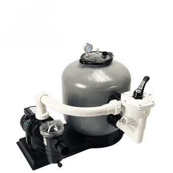 Песчаный фильтр для плавательного бассейна с насосом, встроенное фильтрующее оборудование для плавательного бассейна
