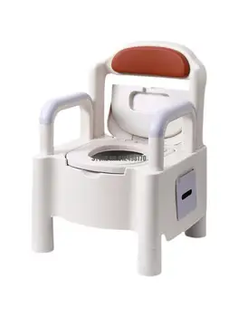 Подлокотник для унитаза для пожилых людей, переносной домашний унитаз для сидения на корточках, чтобы сменить сиденье для унитаза для пожилых людей, передвижной туалет для беременных женщин