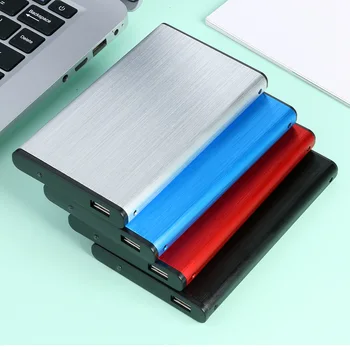 Портативный 2,5-дюймовый жесткий диск USB 2.0 XMSJ, корпус из алюминиевого сплава, жесткий диск SATA, SSD-накопитель