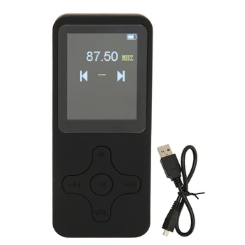 Портативный MP3-плеер, видеомагнитофон, Bluetooth 5.0 FM-радио, электрическая книга, музыкальный MP3-плеер с динамиком для учебы