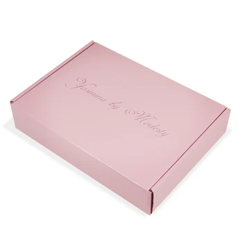 почтовая Коробка SENCAI дизайна customizd Роскошная Чувствительная Подгонянная Розовым Цветом упаковывая Для макияжа красотки