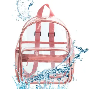 Прозрачный рюкзак Большой емкости, прозрачный рюкзак 3 цвета, сумка для книг для начальной/средней школы