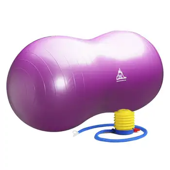 Стабилизирующий мяч с насосом Статической грузоподъемности 1000 фунтов, фиолетовый