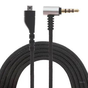 Удлиненный кабель для наушников M5TD для Arctis 3 5 7, кабель для наушников, сменный кабель, провод длиной 150 см