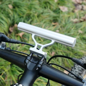 Удлинитель велосипедного руля, прочный удлинитель велосипедного руля, алюминиевый сплав, кронштейн для крепления фонаря, 69HD