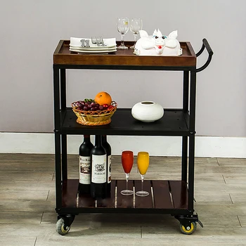 Универсальная тележка для хранения, Кухонная тележка на колесиках, тележка-органайзер на колесиках, мебель для ресторана Muebles De Cocina
