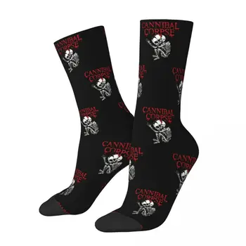Чулки All Seasons Crew, носки для скейтборда Cannibal Corpse Metal, забавные длинные носки в стиле харадзюку в стиле хип-хоп для мужчин и женщин, Рождественский подарок